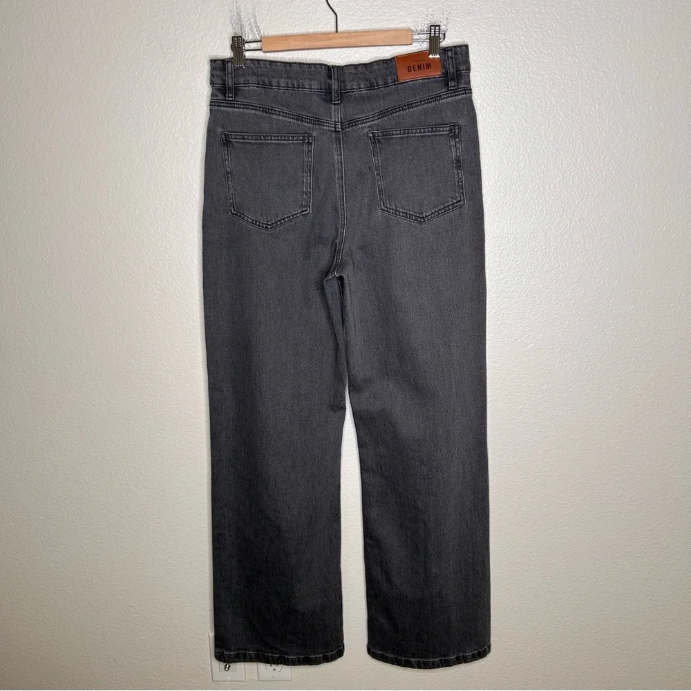 Sezane Le Wide Leg jeans grey